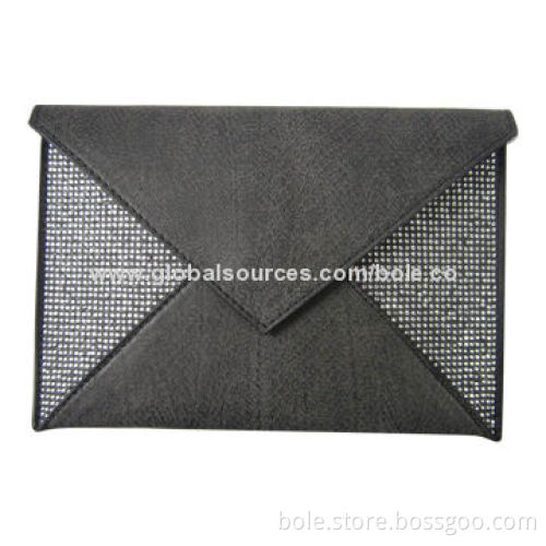 Envelope Bag, Made of PU Leather, Available in Various Designs